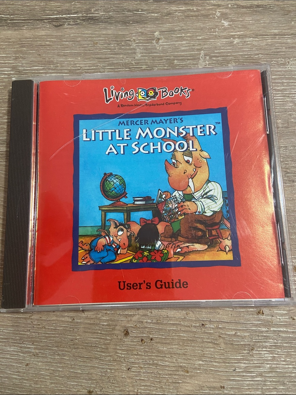 Little Monster At School Living Books PC Game CD ROM 1994